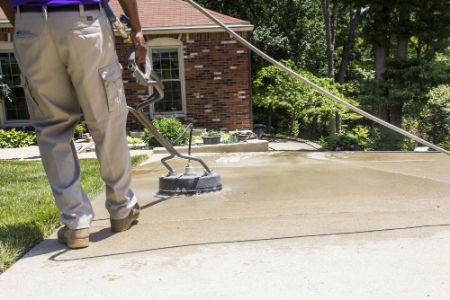 Cleaning your driveway